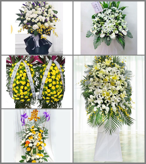 山西晋中左权县羊角乡羊角村白事花篮预定